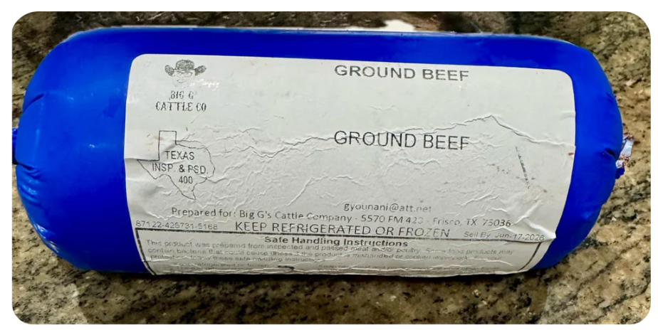 Beef Ground Sirloin-$6.49/lb.